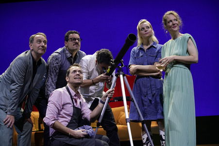 Theaterprobe 'Das perfekte Geheimnis' in Berlin