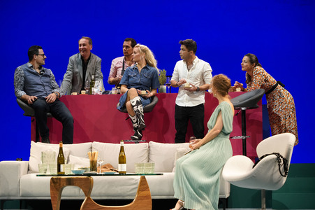 Theaterprobe 'Das perfekte Geheimnis' in Berlin