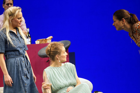 Theaterprobe 'Das perfekte Geheimnis' in Berlin