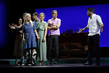 Theaterprobe 'Das perfekte Geheimnis' in Berlin