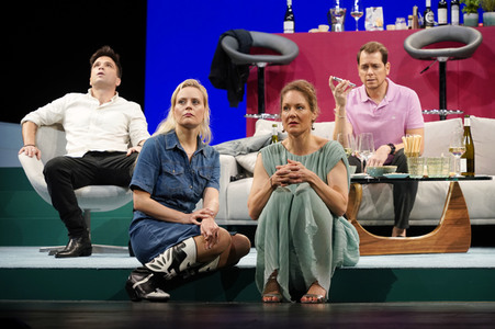Theaterprobe 'Das perfekte Geheimnis' in Berlin
