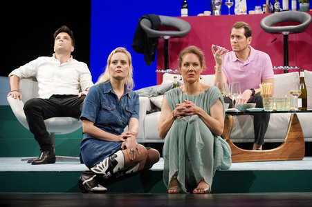 Theaterprobe 'Das perfekte Geheimnis' in Berlin