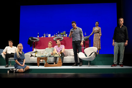 Theaterprobe 'Das perfekte Geheimnis' in Berlin