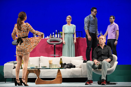 Theaterprobe 'Das perfekte Geheimnis' in Berlin