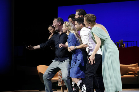 Theaterprobe 'Das perfekte Geheimnis' in Berlin