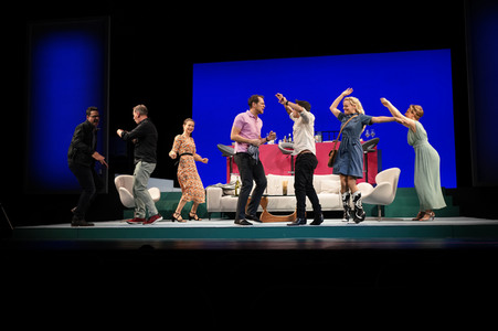 Theaterprobe 'Das perfekte Geheimnis' in Berlin