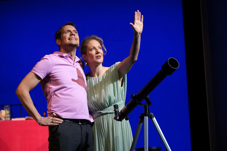Theaterprobe 'Das perfekte Geheimnis' in Berlin