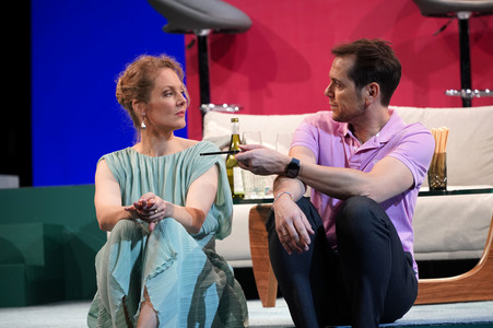 Theaterprobe 'Das perfekte Geheimnis' in Berlin