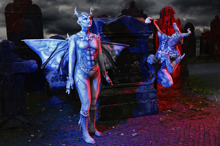 FARBKÖRPER Kalender 2024: Geek Art-Bodypainting und Transformaking