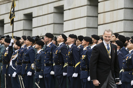 Kronprinzessin Leonor schwört den Treueeid in Madrid