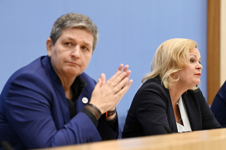 Bundespressekonferenz Vorstellung des BSI-Lageberichts 2023 in Berlin