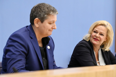 Bundespressekonferenz Vorstellung des BSI-Lageberichts 2023 in Berlin