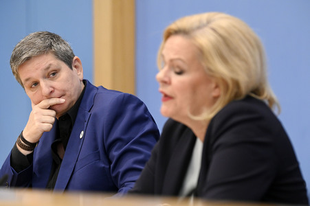 Bundespressekonferenz Vorstellung des BSI-Lageberichts 2023 in Berlin