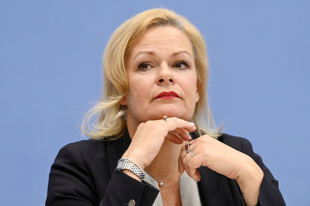Bundespressekonferenz Vorstellung des BSI-Lageberichts 2023 in Berlin