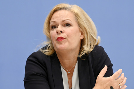 Bundespressekonferenz Vorstellung des BSI-Lageberichts 2023 in Berlin
