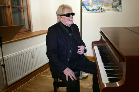 Pressegespräch mit Heino in Görlitz