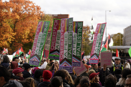 Pro-Palästina-Demo in Berlin