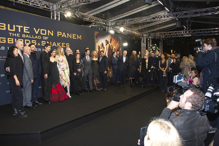 Filmpremiere 'Die Tribute von Panem - The Ballad of Songbirds & Snakes' in Berlin