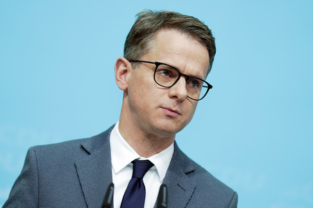 Pressekonferenz nach der Bundesvorstandssitzung der CDU in Berlin