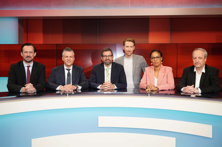 Talkshow 'hart aber fair' in Berlin