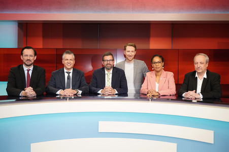 Talkshow 'hart aber fair' in Berlin
