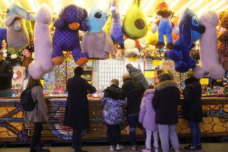 Weihnachtsmarkt 'Winterzauber' in Berlin