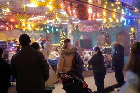 Weihnachtsmarkt 'Winterzauber' in Berlin