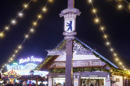 Weihnachtsmarkt 'Winterzauber' in Berlin