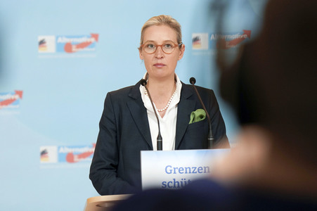 Pressestatemant der AfD-Bundestagsfraktion in Berlin