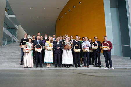 Apfelkabinett im Bundeskanzleramt in Berlin