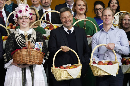 Apfelkabinett im Bundeskanzleramt in Berlin
