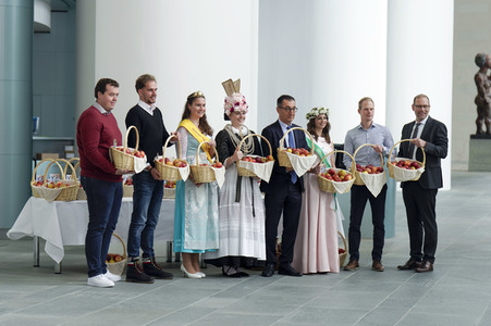 Apfelkabinett im Bundeskanzleramt in Berlin