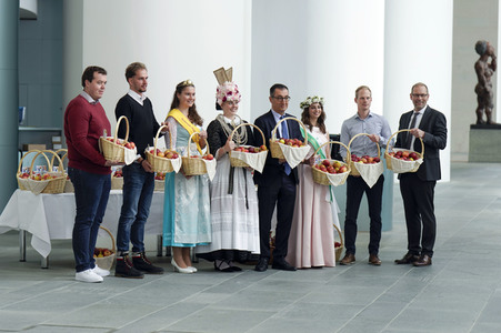 Apfelkabinett im Bundeskanzleramt in Berlin