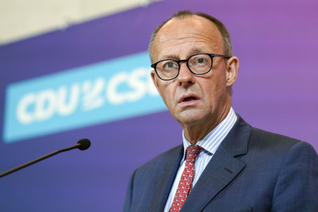 Pressestatement der CDU/CSU-Bundestagsfraktion in Berlin