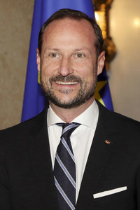 Kronprinz Haakon von Norwegen in Hamburg