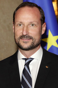 Kronprinz Haakon von Norwegen in Hamburg