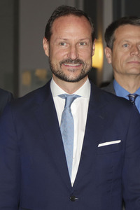 Kronprinz Haakon von Norwegen in Hamburg