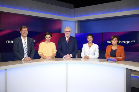 Talkshow 'maischberger' in Berlin