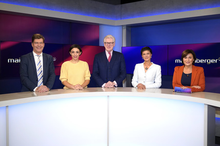 Talkshow 'maischberger' in Berlin