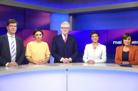 Talkshow 'maischberger' in Berlin