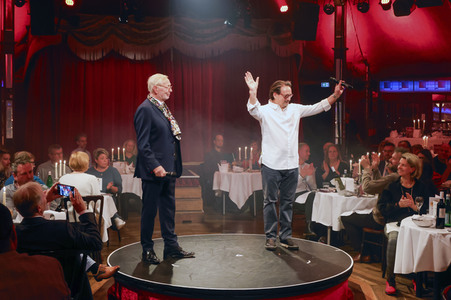 Vorpremiere der Dinnershow'Palazzo' in Berlin