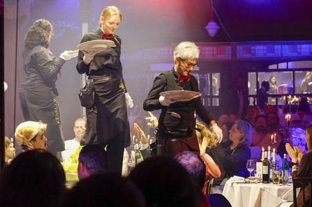 Vorpremiere der Dinnershow'Palazzo' in Berlin