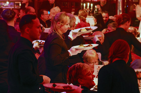 Vorpremiere der Dinnershow'Palazzo' in Berlin