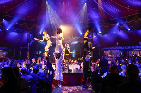 Vorpremiere der Dinnershow'Palazzo' in Berlin