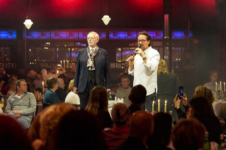 Vorpremiere der Dinnershow'Palazzo' in Berlin