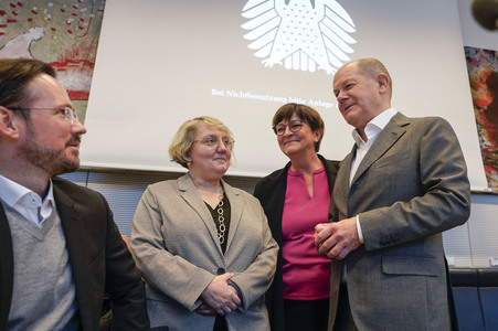 Fraktionssitzung der SPD-Bundestagsfraktion in Berlin