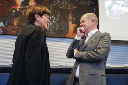 Fraktionssitzung der SPD-Bundestagsfraktion in Berlin