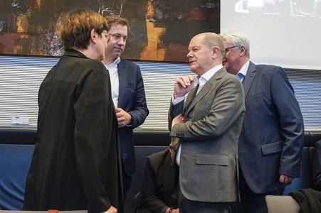 Fraktionssitzung der SPD-Bundestagsfraktion in Berlin
