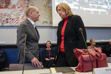 Fraktionssitzung der SPD-Bundestagsfraktion in Berlin