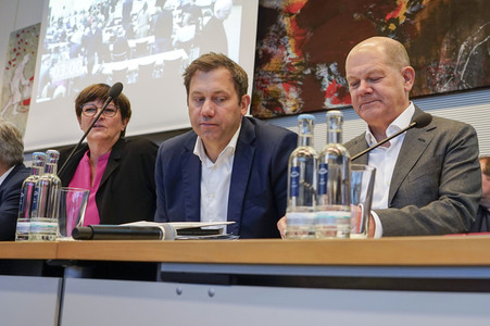 Fraktionssitzung der SPD-Bundestagsfraktion in Berlin